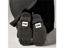 Nálepka na boty The END
